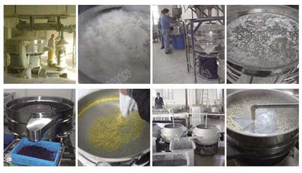 葡萄糖粉旋振篩應用范圍