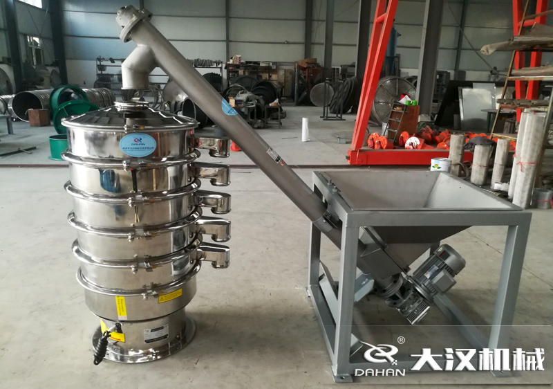 旋振篩配套螺旋